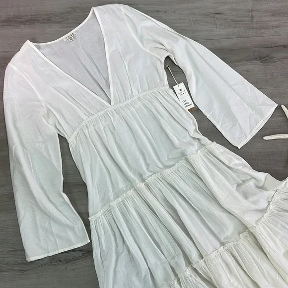 🔆BILLABONG🔆 WANDER LUST WHITE MAXI DRESS - Picture 6 of 15
